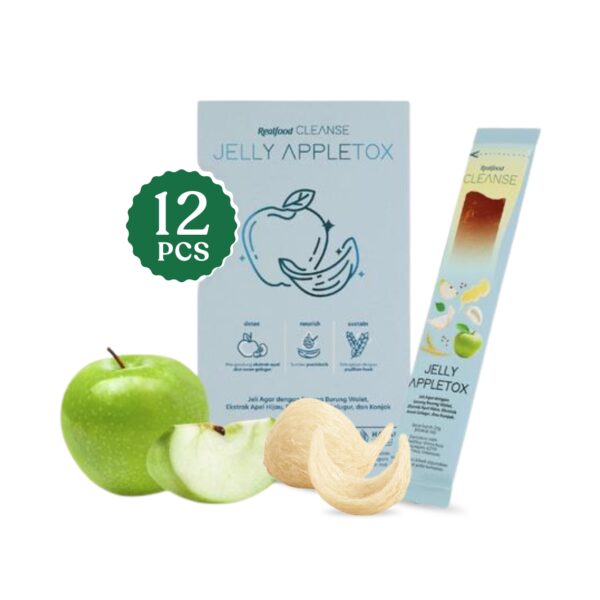 Apple Bird’s Nest Jelly 20g×12 - Infused with Real Bird’s Nest, 20g×12 pcs