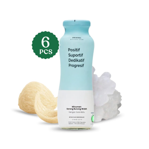 Classic Bird’s Nest Drink 210ml×6 - Contains Real Bird’s Nest, 210ml×6 pack