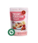 Creamy Peach Collagen Pudding - Collagen Dessert, Skin & Vitality Formula