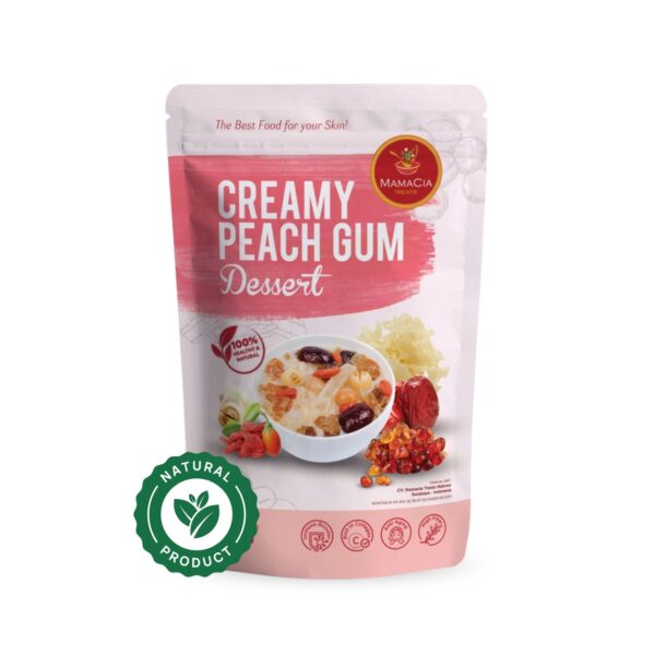 Creamy Peach Collagen Pudding - Collagen Dessert, Skin & Vitality Formula