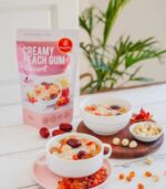 Creamy Peach Collagen Pudding - Collagen Dessert, Skin & Vitality Formula - Image 2