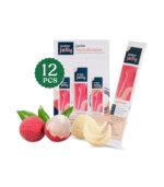 Lychee Bird’s Nest Jelly 20g×12 - Infused with Real Bird’s Nest, 20g×12 pcs