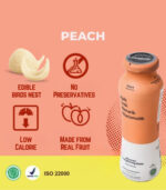 Peach Bird’s Nest Drink 210ml×6 - Contains Real Bird’s Nest, 210ml×6 pack - Image 3