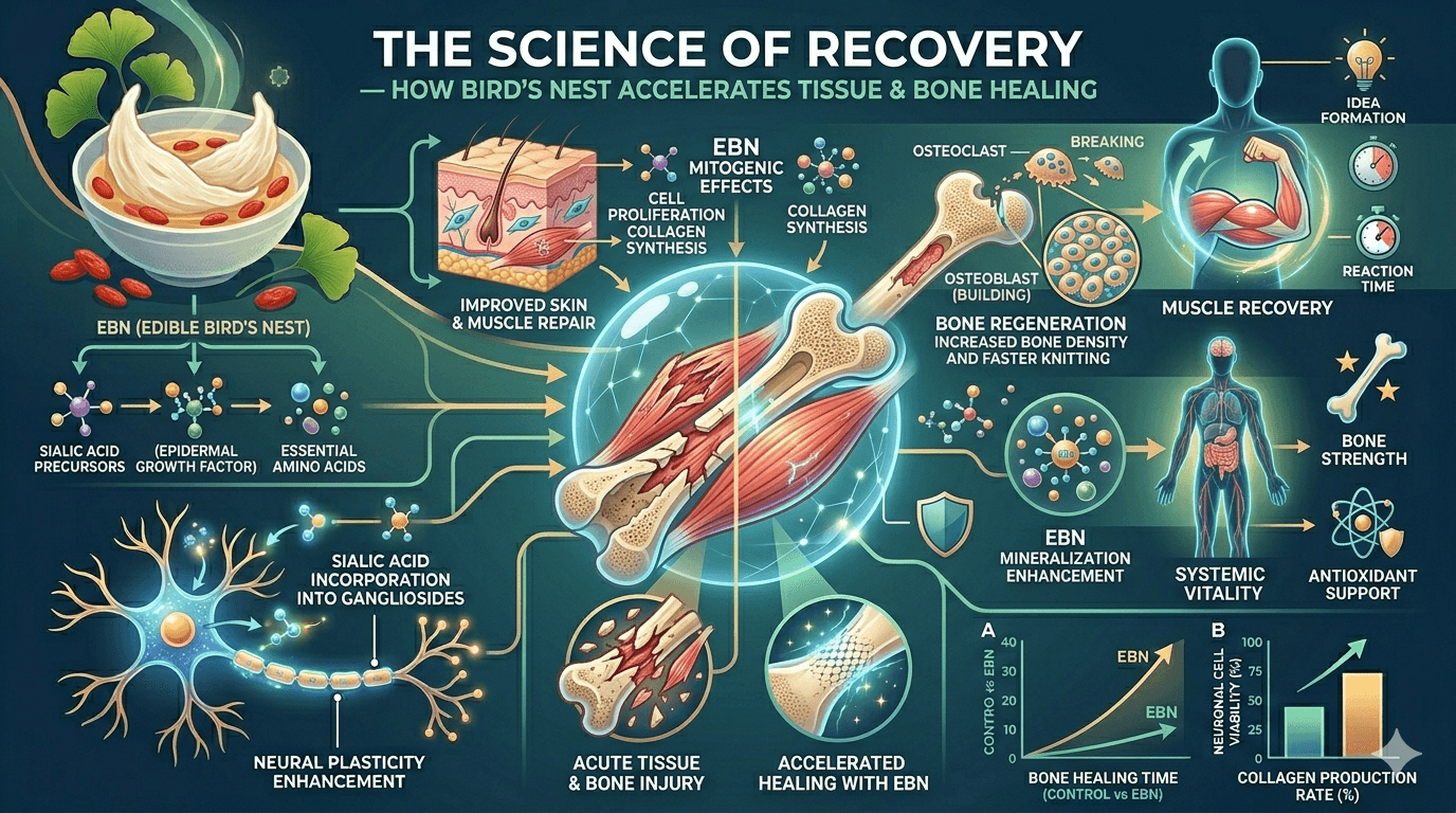 The Science of Recovery The Science of Recovery — How Birds Nest Accelerates Tissue Bone Healing