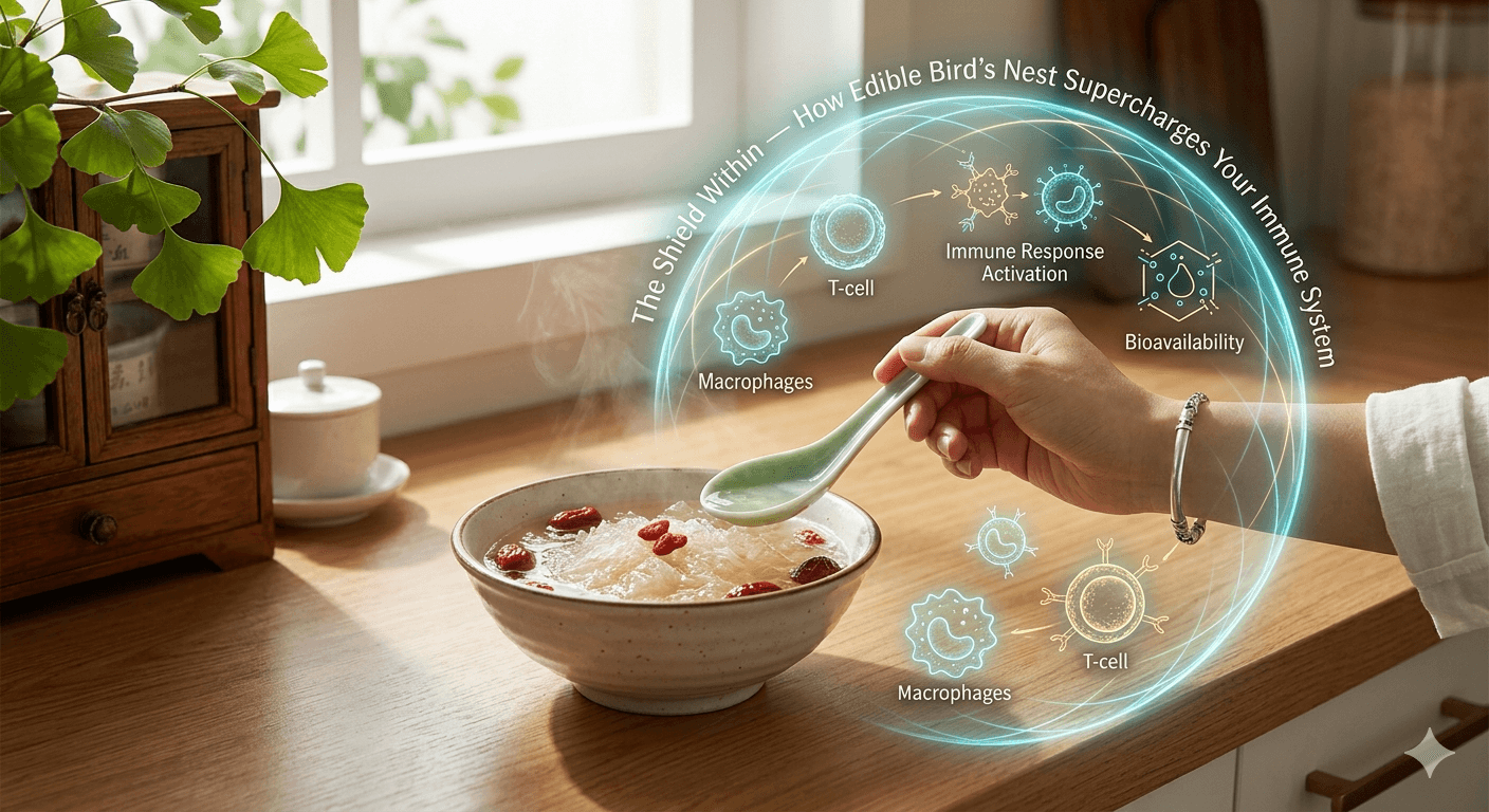 The Shield Within The Shield Within — How Edible Birds Nest Supercharges Your Immune System